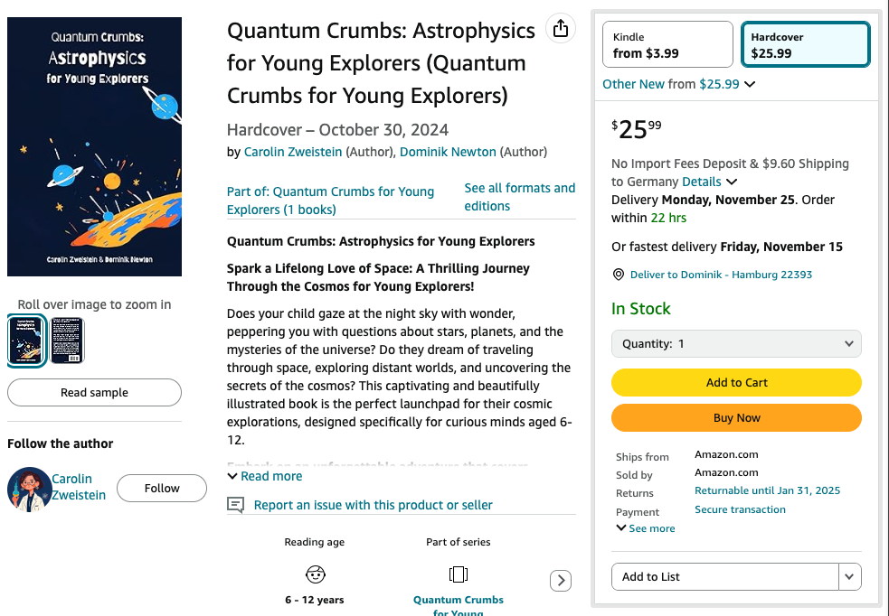 Illustrated children’s books created with the AI Book Generator